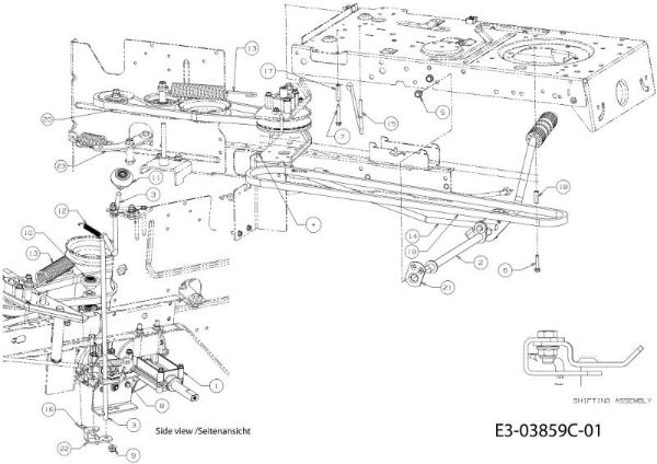 Transmission (2/2) KROSSER 80/12,5 T Cat.2011 Garden tractor