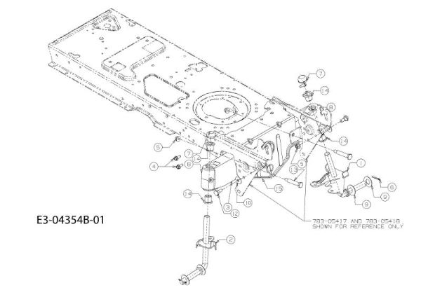 Front axle KROSSER 92/16 H Cat. 2011 (13XXXXXX636) Garden tractor