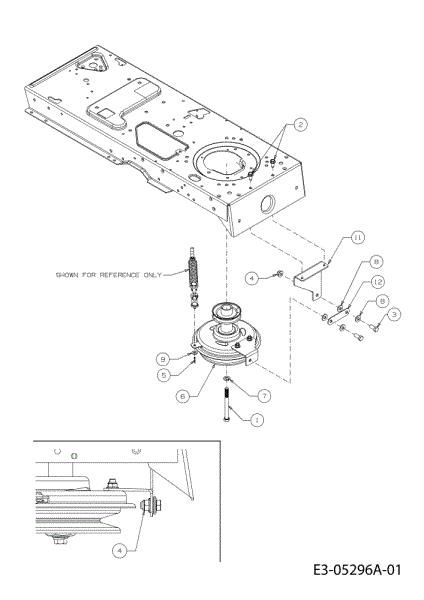 Clutch KROSSER 105/17,5 H Cat. 2011 (13XXXXXX636) Garden tractor