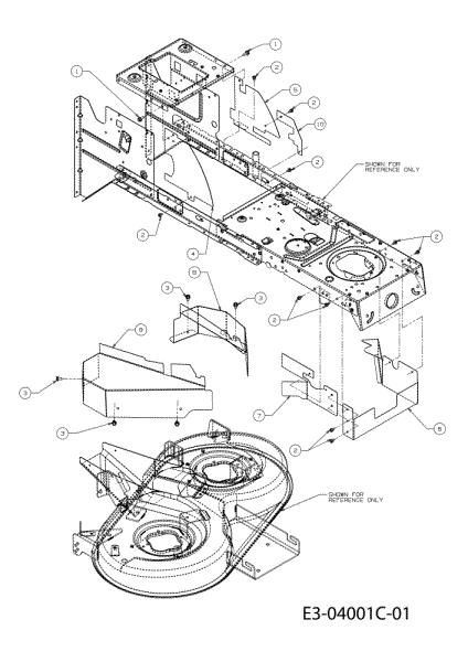 Belts guard KROSSER 92/15,5 T France Cat.2011 Garden tractor