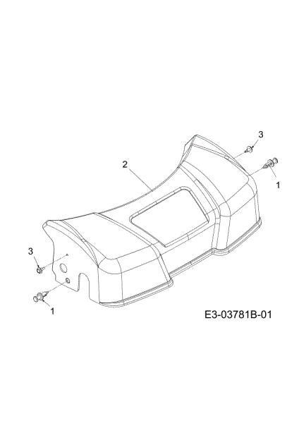 Protective guard G 55 VBX 4-IN-1 Cat. 2012 Lawnmower