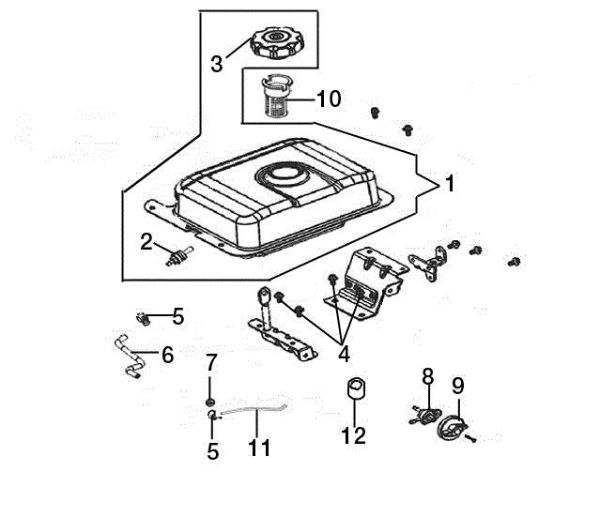 Tank ARTIK 62 ELD Snow blower