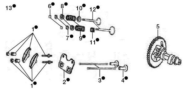 Valves ARTIK 70 ELD Snow blower