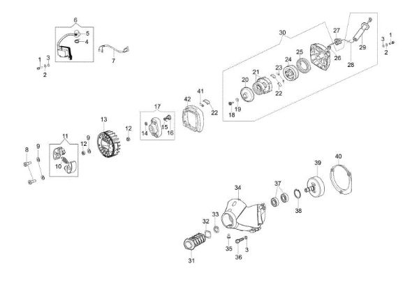 Ignition system BCF 430 Brushcutter