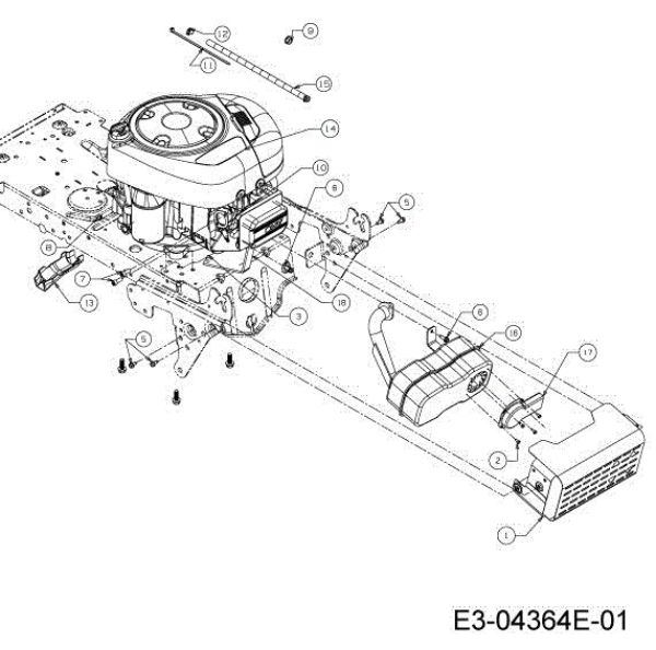 Engine KROSSER 92/13,5 T Cat.2013 Garden tractor