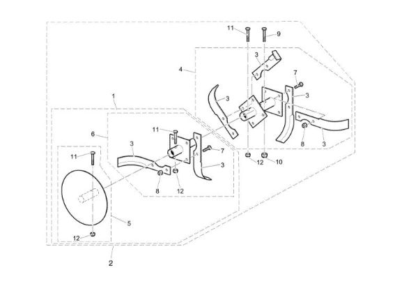 Tiller MH 190 RXS Rotary tiller