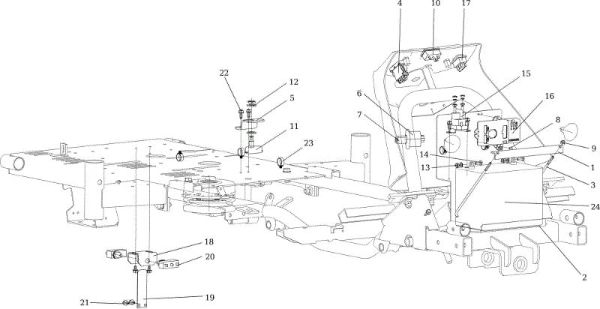 Electrical parts APACHE 92 4x4 EVO Cat.2015 Garden tractor