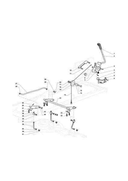 Cutting plate lifting OM 84/14,5 K H Cat. 2016 Garden tractor
