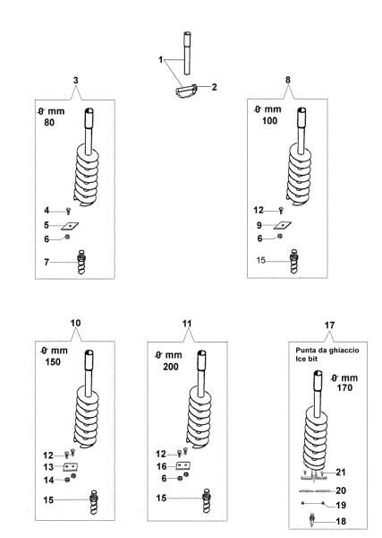 Drills MTL 51 (EURO 5) Earth auger