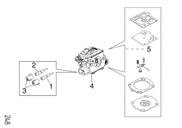 Carburetor BV 901 Blowers