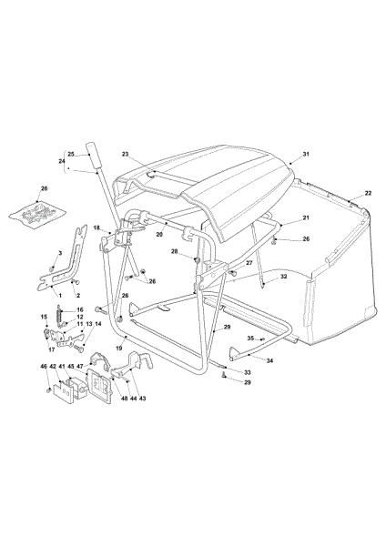 Grassbag OM 93/16,5 Cat. 2020 Garden tractor