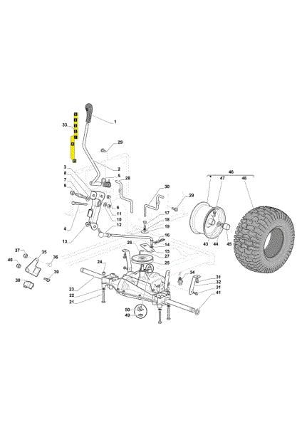 Transmission OM 84/12,5 K M Cat. 2022 Garden tractor