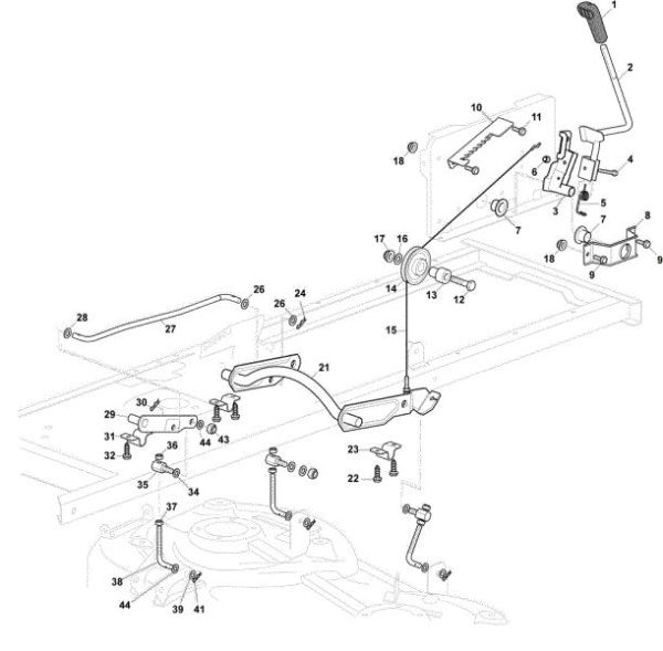 Cutting plate lifting OM 84/14,5 K H Cat. 2023 Garden tractor
