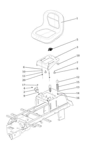 Hood (1/2) OM 92/16H Cat.2023 Garden tractor