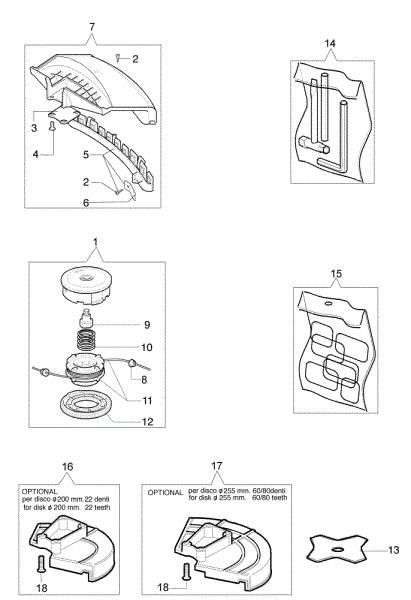 Accessories 453 BP Brushcutter