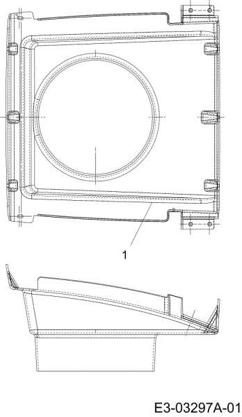 Hood plen POLO 108/15,5 H Cat.2007 Garden tractor