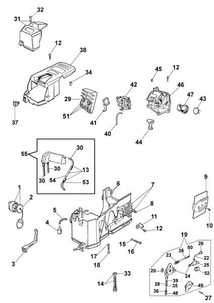 Crankcase 951 Chainsaw