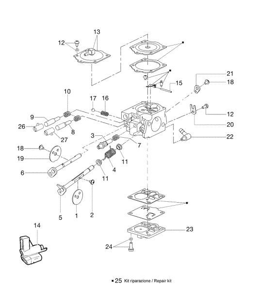 Carburetor 981 Chainsaw