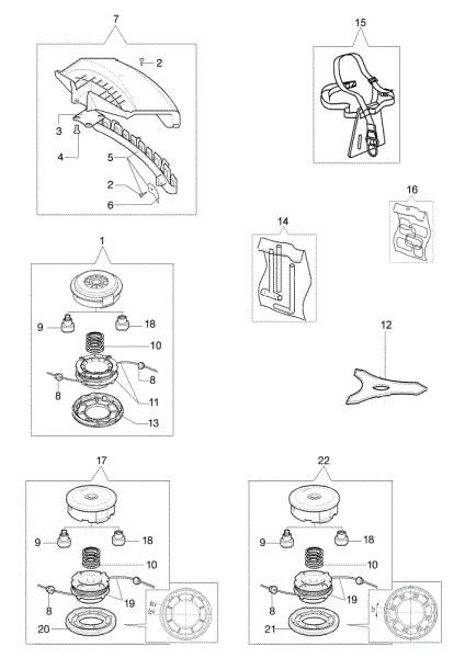 Accessories SPARTA 44 Brushcutter