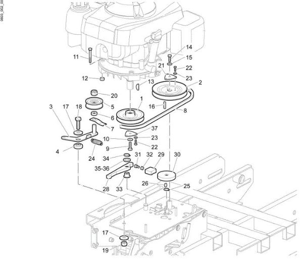 Transmission CR 340 Transporter