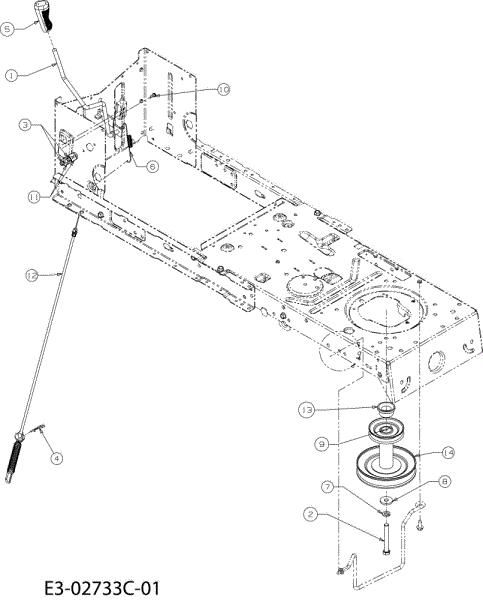 Levers POLO 108/15,5 H Cat.2008 Garden tractor