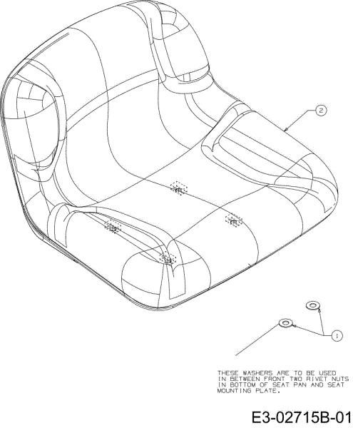 Seat TORNADO 108/17,5 H Garden tractor