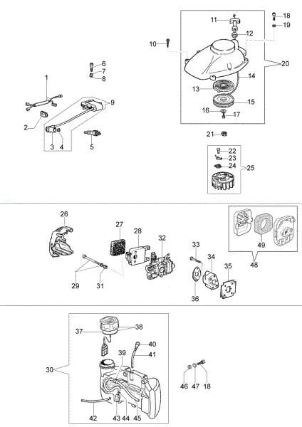 Ignition system HCS 275 XP Hedgetrimmer