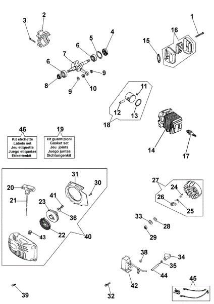 Engine 932 C Chainsaw