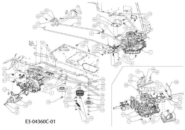 Transmisión KROSSER 105/22 H Cat. 2010 Tractor