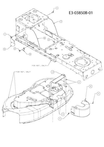 Proteccion correas TORNADO 97/13,5 T Cat.2010 Tractor
