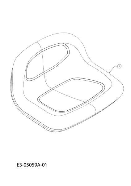 Asiento TORNADO 108/15,5 T Cat.2010 Tractor