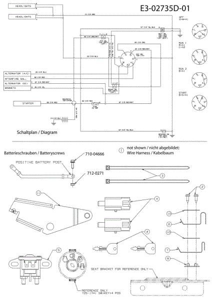 Esquema eléctrico (1/2) TORNADO 108/15,5 T Cat.2010 Tractor