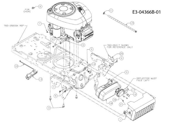 Motor TORNADO 108/18,5 H Cat.2010 Tractor