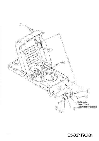 Pedal KROSSER 92/15,5 T Cat.2010 Tractor