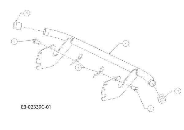 Parachoques KROSSER 105/17,5 H Cat. 2011 (13XXXXXX636) Tractor