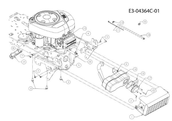 Motor KROSSER 92/13 T Cat.2011 Tractor
