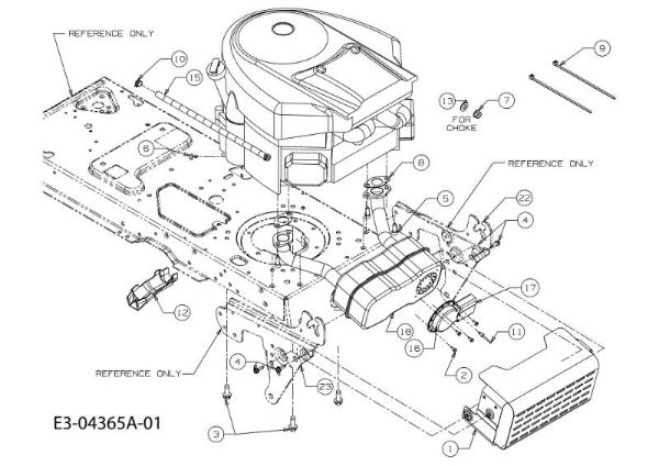 Motor TORNADO 108/20 H Cat.2011 Tractor