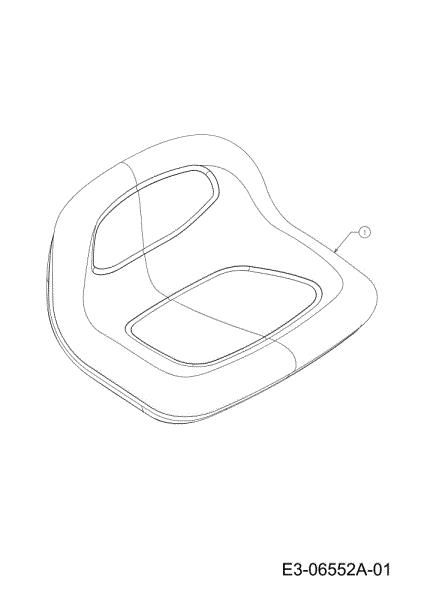 Asiento TORNADO 97/13 T Cat.2012 Tractor