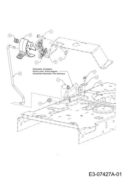 Pedal TORNADO 97/13 T Cat.2012 Tractor