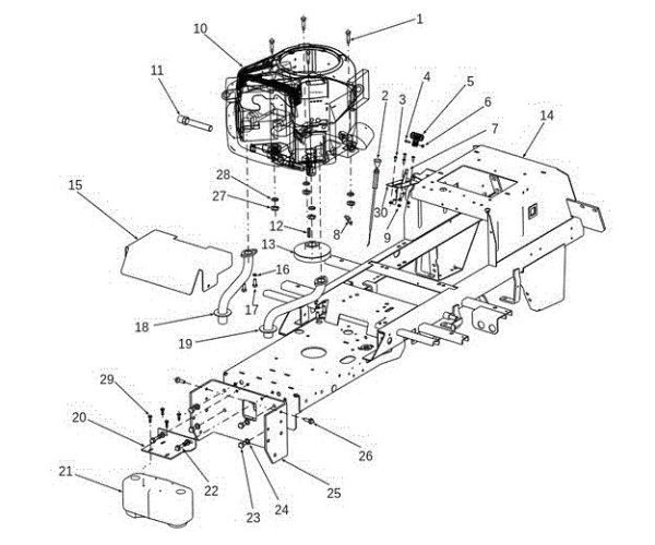 Motor OM 106S/24H 4X4 Cat.2014 Tractor