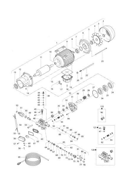 Motor PW 190 C Hidrolimpiadora