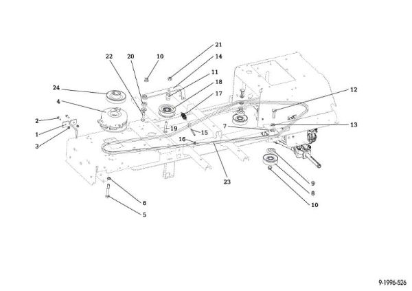 Polea embrague OM 92/13H Cat. 2016 Tractor