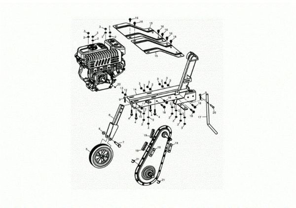 Bastidor MH 175 RKS (K800 HT - EURO5) Motoazada