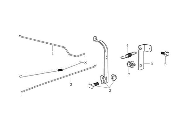 Palnca compl. G 44 PK COMFORT PLUS (K605) EURO 5 Cortacesped