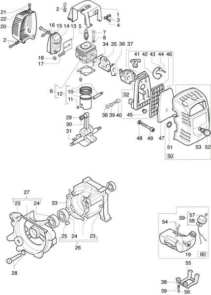 Motor 750 T Desbrozadora