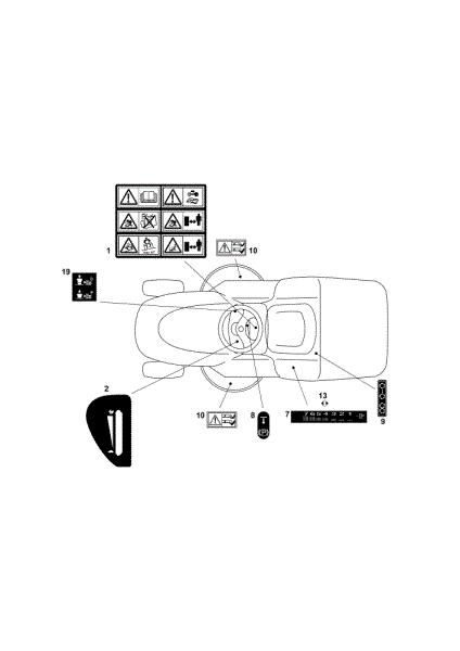 Etiquetas (1/2) OM 123/22 V Cat. 2020 Tractor