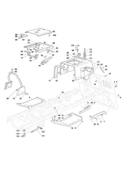 Bastidor OM 123/22 V Cat. 2021 Tractor
