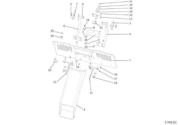 Recogedor de hierba OM 92/16KH (K1600AVD) Cat. 2021 Tractor