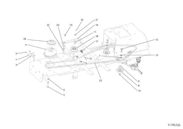 Polea embrague OM 92/16KH (K1600AVD) Cat. 2021 Tractor