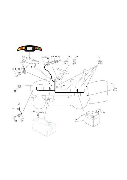 Piezas eléctricas OM 123/22 V Cat. 2022 Tractor